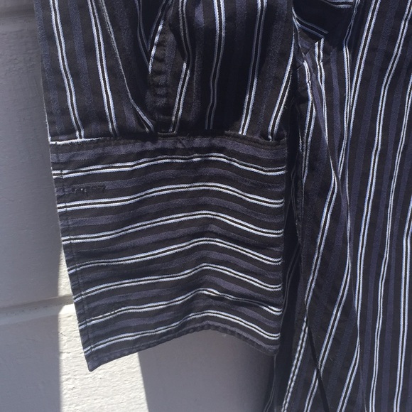 Banana Republic Striped Button Down - Picture 5 of 5